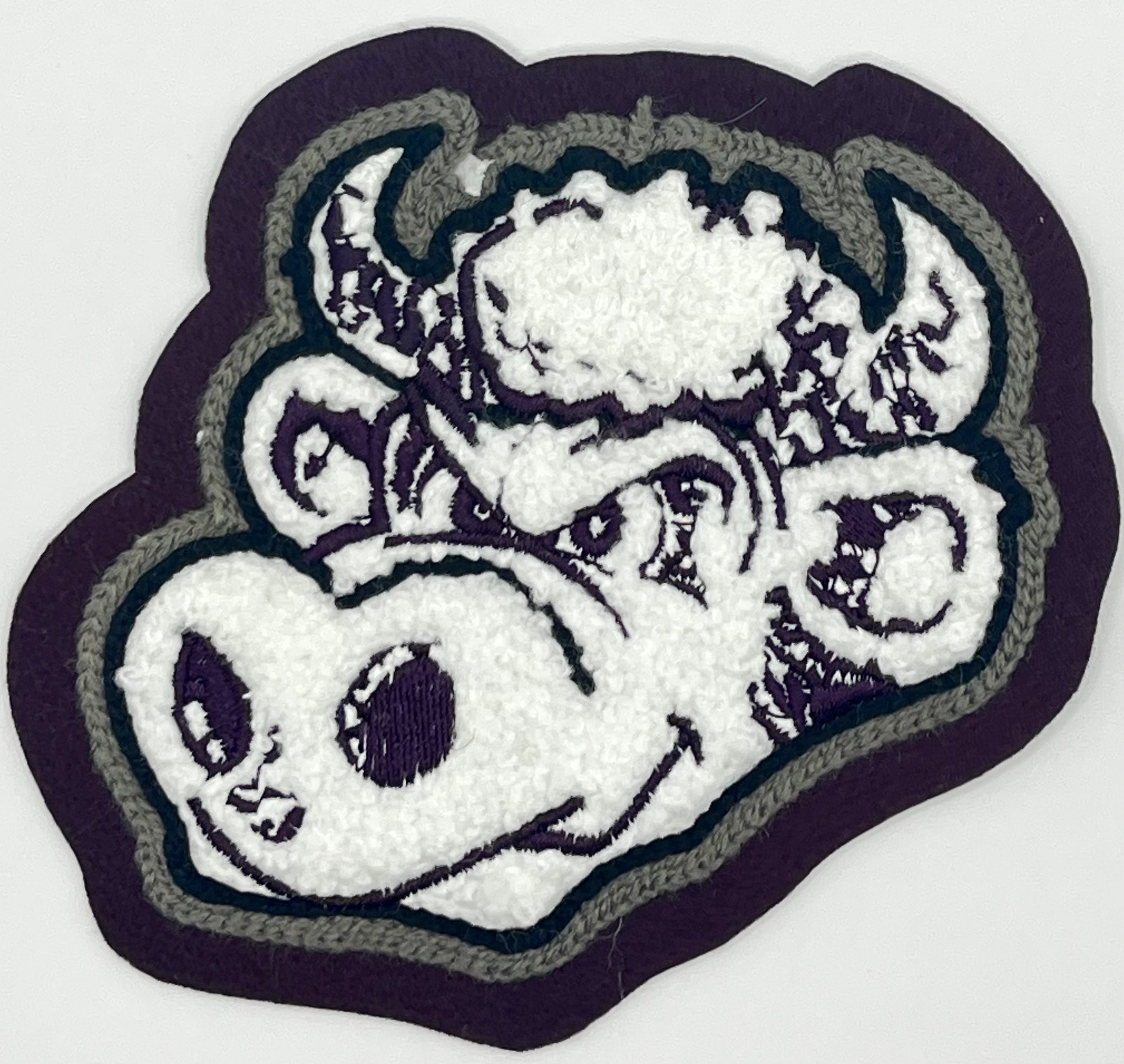 Hereford High School Bull Whiteface Mascot Sleeve Patch SSR Jackets
