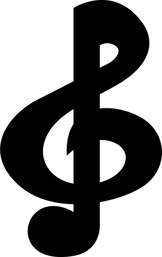 Treble Clef Insert