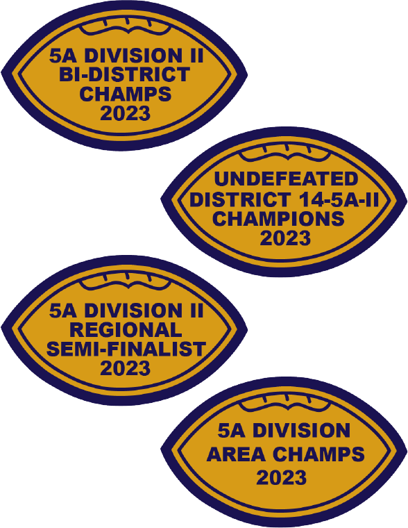 Alamo Heights Football 2023 Sleeve Patches