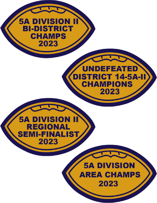 Alamo Heights Football 2023 Sleeve Patches