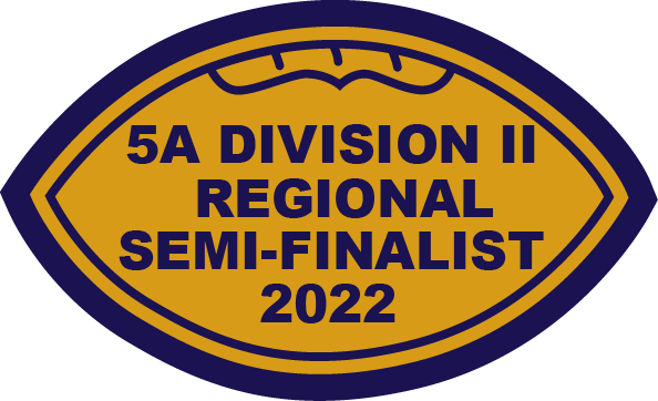 Alamo Heights Football 2022 5A Division II Regional Semi-Finalist Sleeve Patch