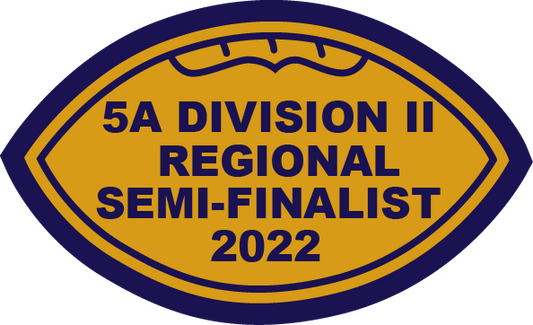 Alamo Heights Football 2022 5A Division II Regional Semi-Finalist Sleeve Patch