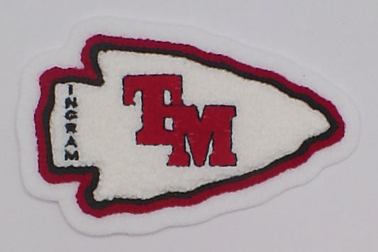 Ingram Tom Moore High School Spearhead Sleeve Mascot