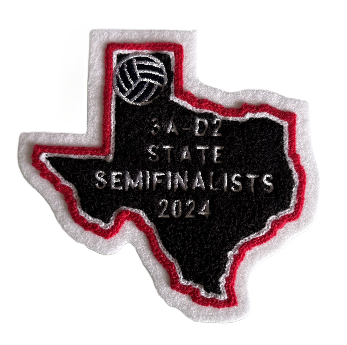 West HIS 2024 State Semifinalist Volleyball Sleeve Patch