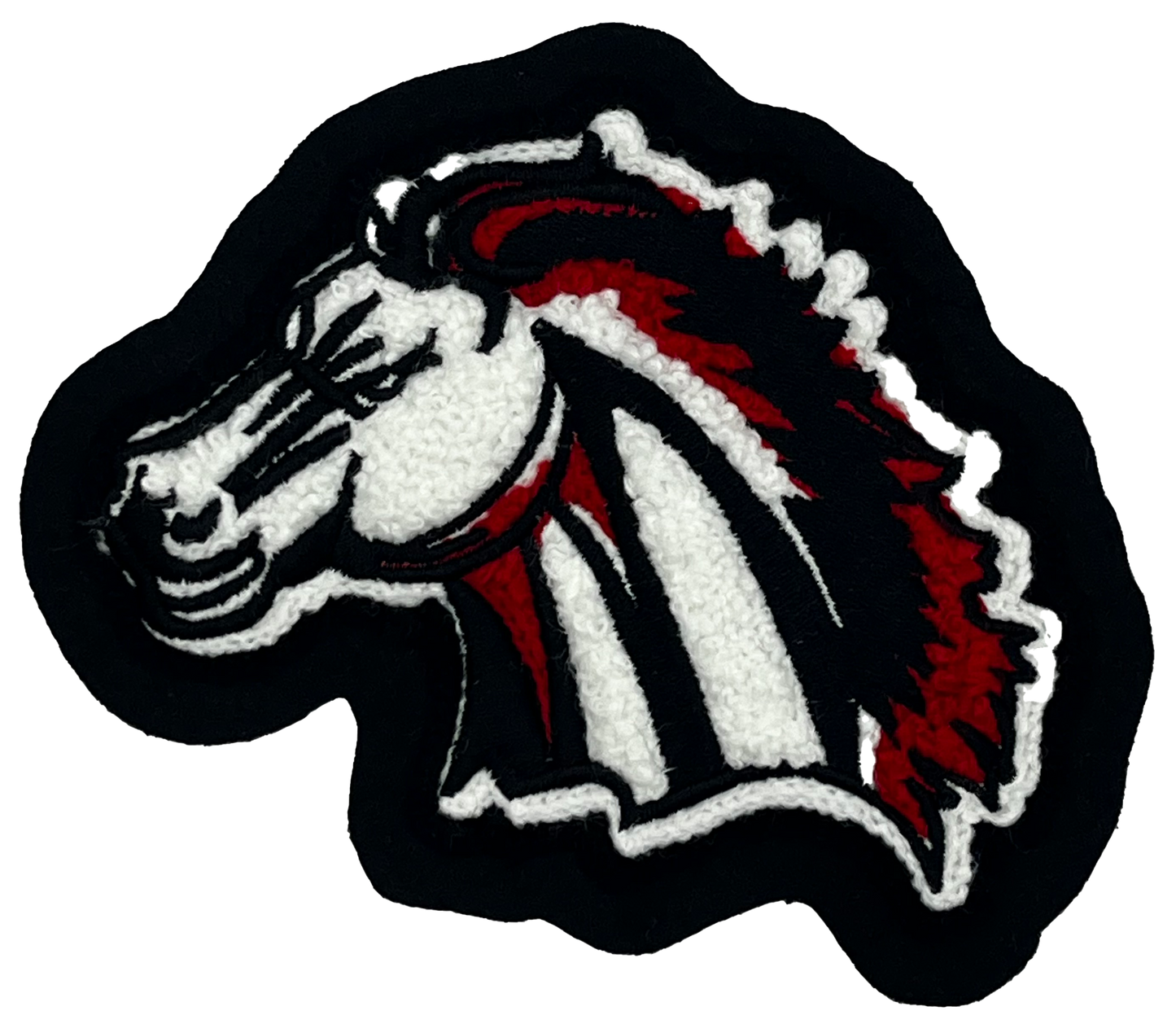 Creekview HS Mustang Sleeve Mascot