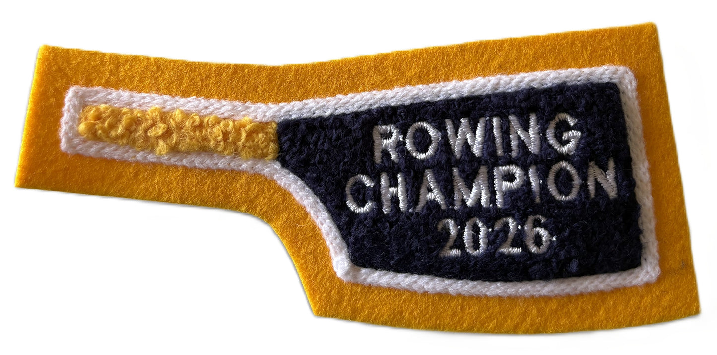Highland Park Rowing Blade Sleeve Patch