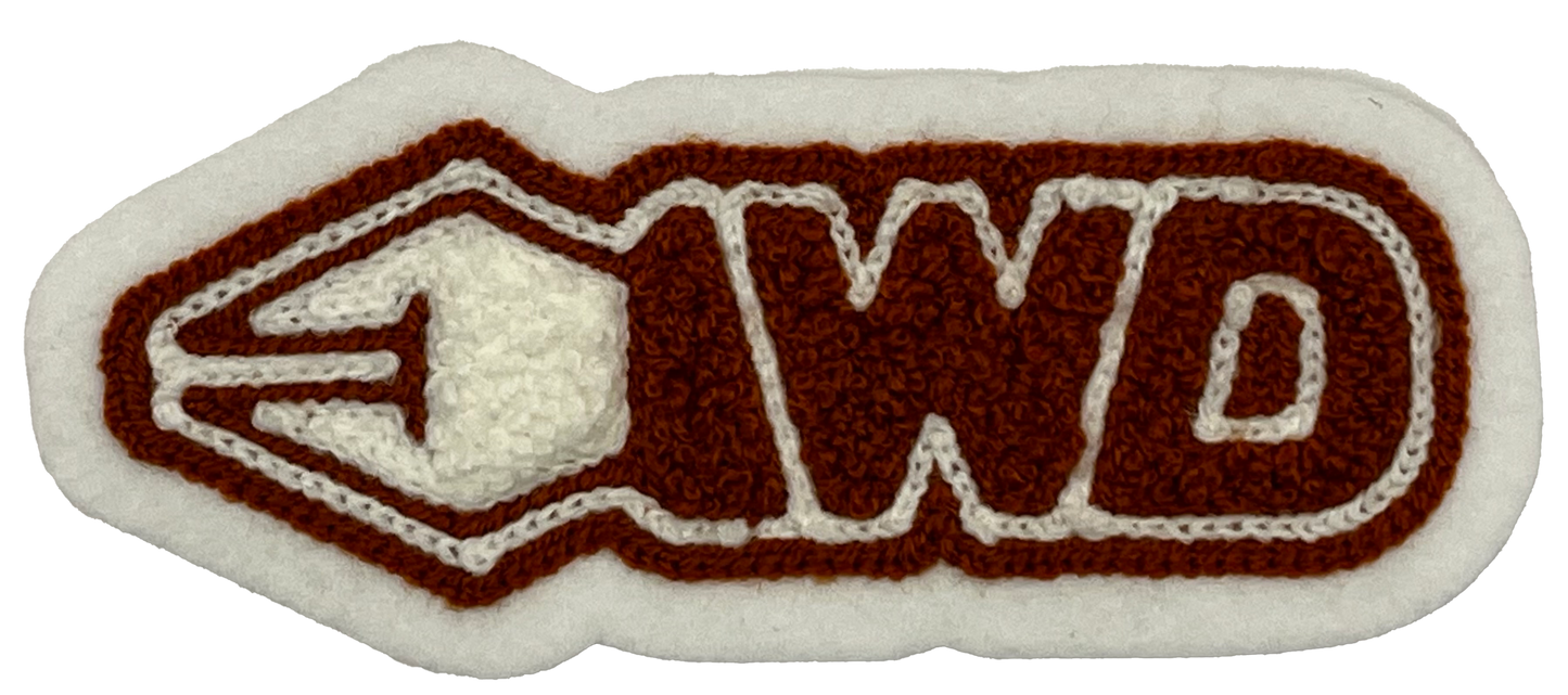 Westwood High School Warrior Design Sleeve Patch