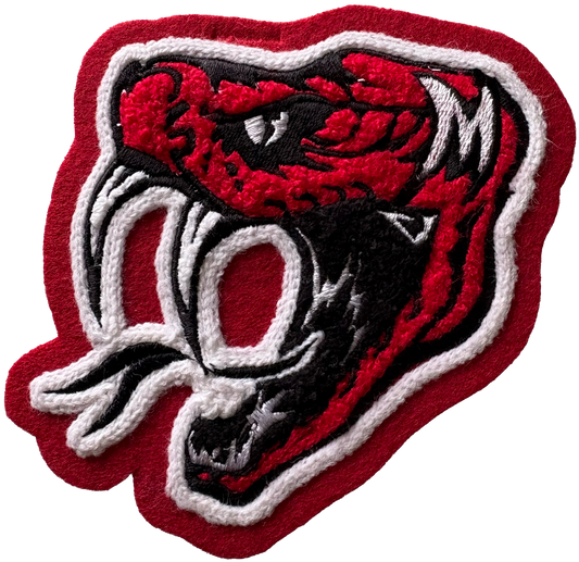 Murfreesboro High School Rattler Sleeve Mascot