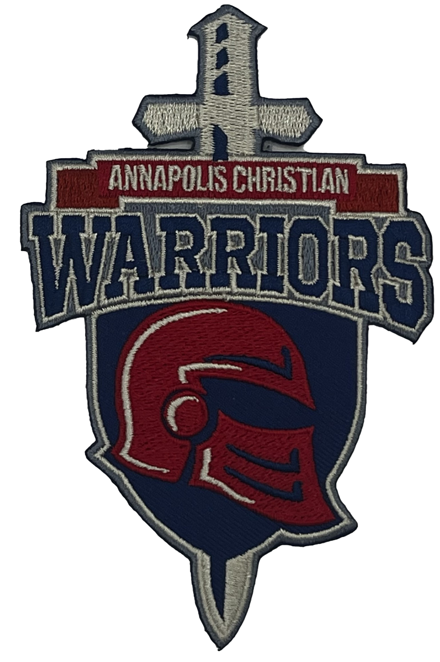 Annapolis Christian Academy Warriors Chest Patch