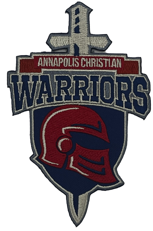 Annapolis Christian Academy Warriors Chest Patch