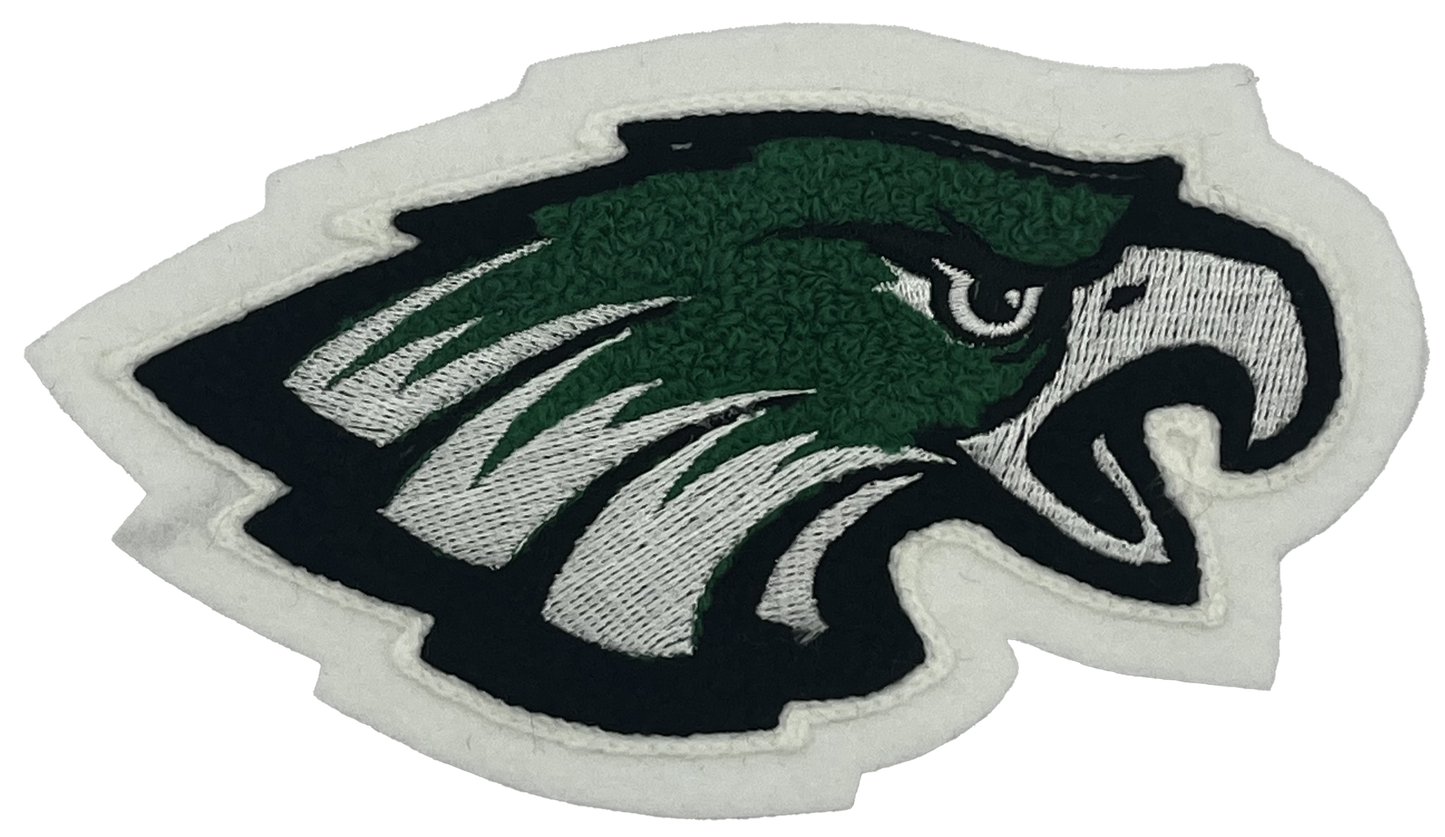 Woodsboro High School Eagle Head Sleeve Mascot