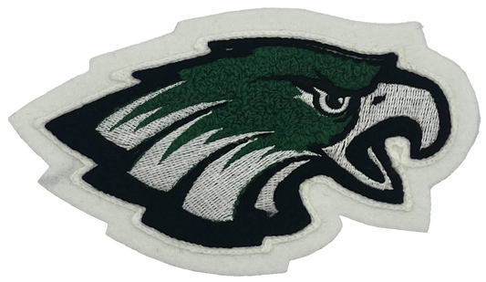 Woodsboro High School Eagle Head Sleeve Mascot
