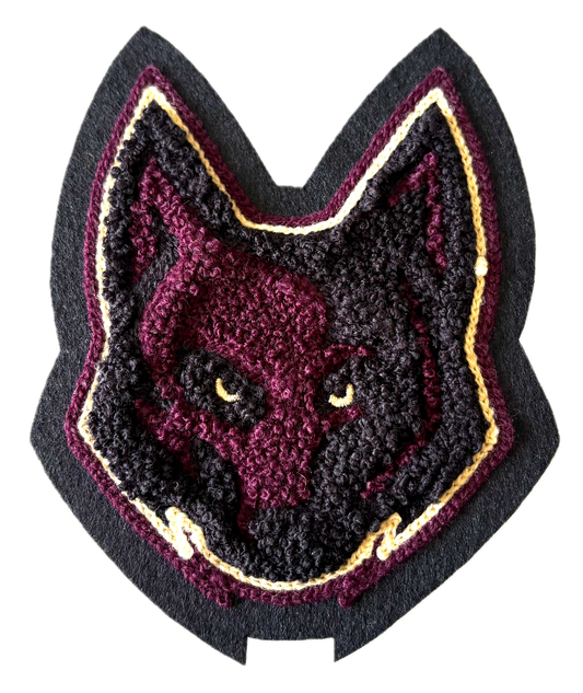 Heritage High School Coyote Mascot Sleeve Patch