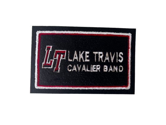 Lake Travis High School Cavalier Rectangle Band Patch
