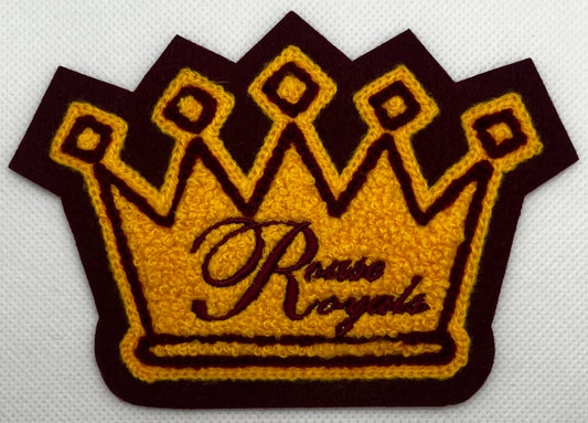 Rouse High School Rouse Royals Crown Sleeve Patch