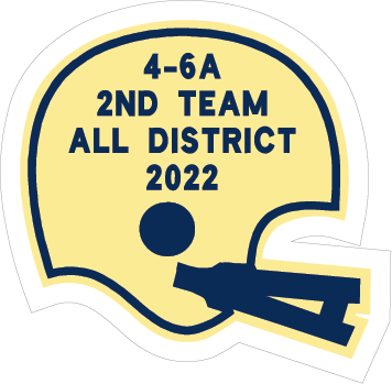 Keller High School 2nd Team All District Sleeve Patch