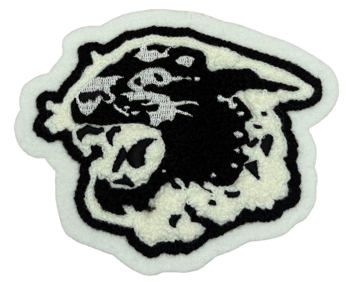Crowell HS Wildcat Head Sleeve Mascot