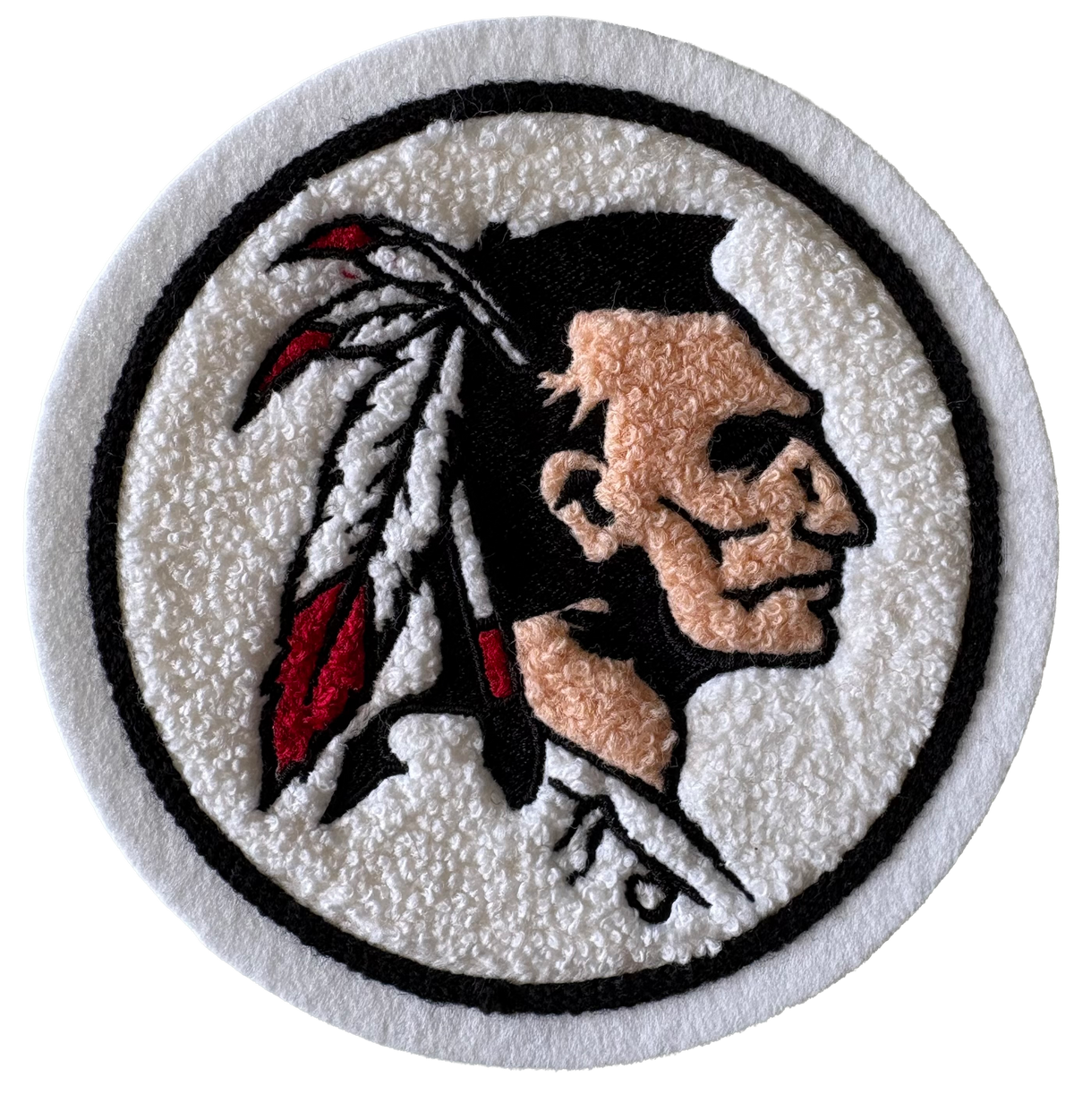 Caddo Hills High School Indian Mascot Sleeve Patch