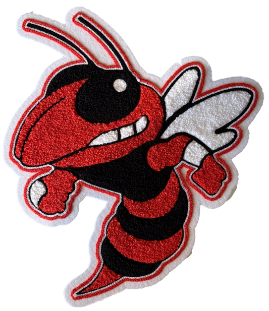 Clayton High School Back of Jacket Mascot Patch