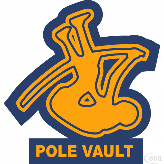 Pole Vault-Male Sleeve Patch