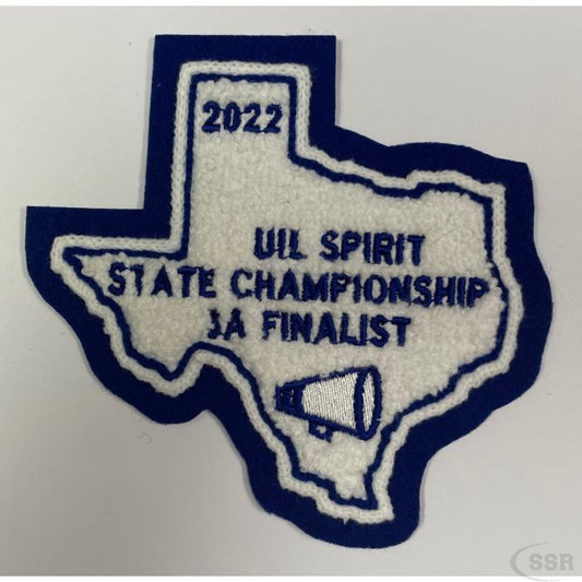 Peaster UIL Spirit State Champ 3a Finalist Patch