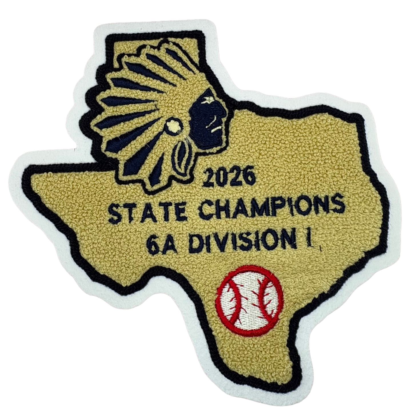 Keller High School Baseball State Champions Sleeve Patch
