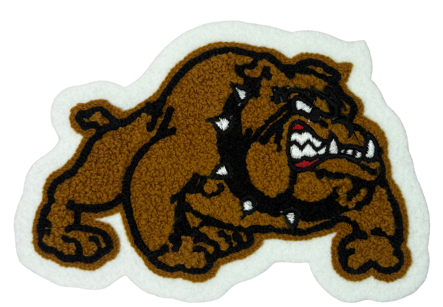 McGregor HS Bulldog Body Mascot Sleeve Patch