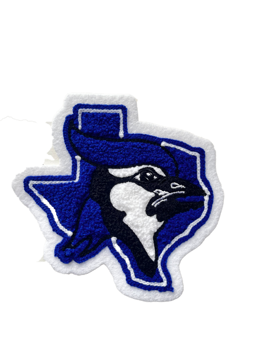 Needville HS TX w/Blue Jay Mascot
