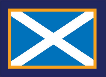 Flag of Scotland Sleeve Patch