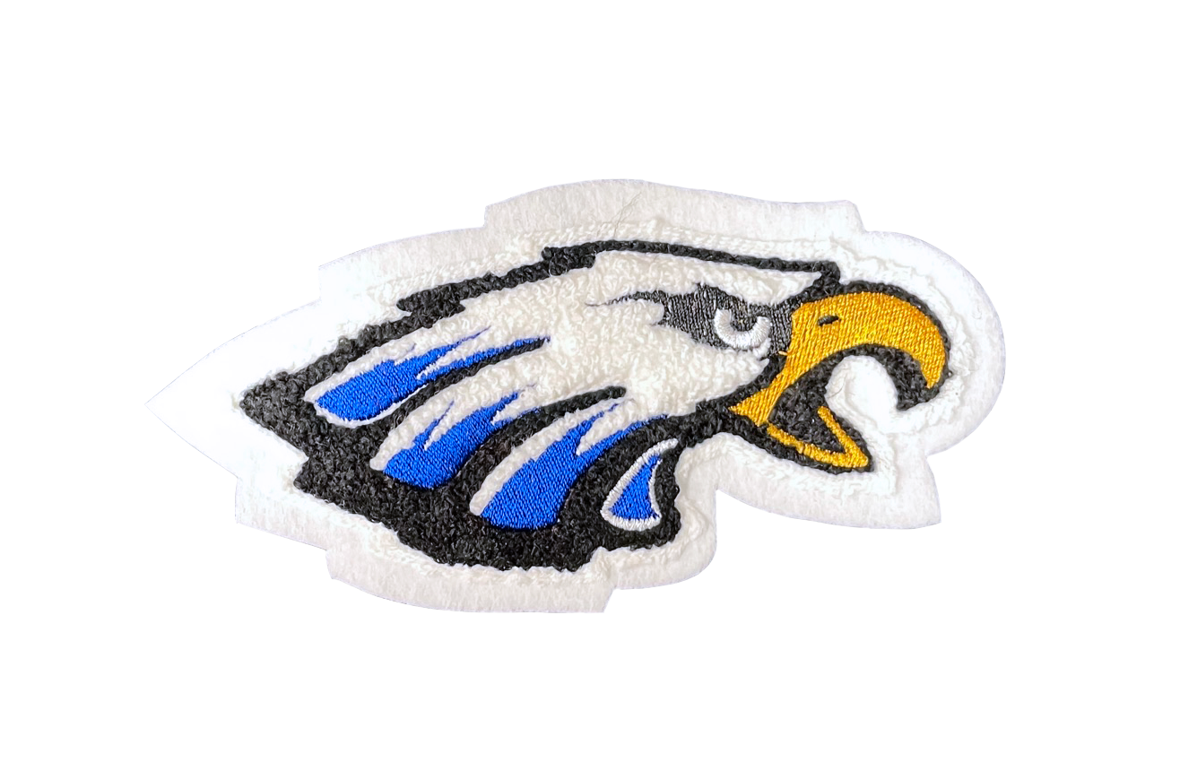 Sanford Fritch HS Eagle Sleeve Mascot