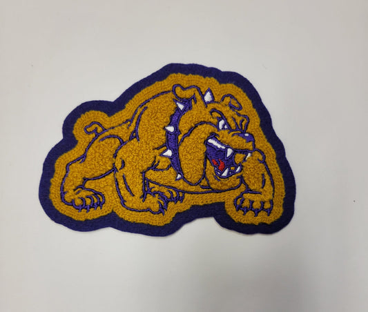 McAllen HS Bulldog Sleeve Mascot