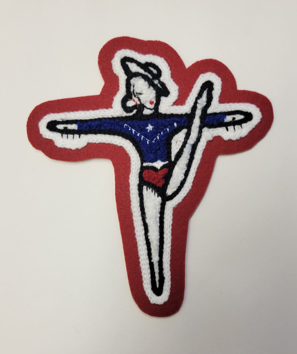 Leander Blue Belles Mascot Sleeve Patch