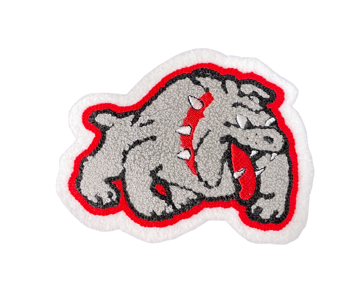 Borger HS Bulldog Sleeve Mascot