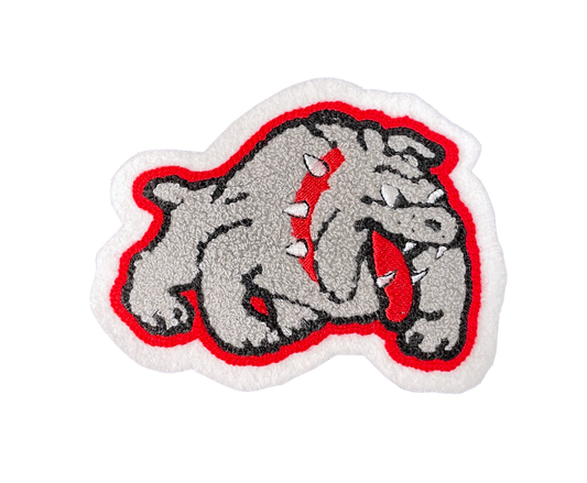 Borger HS Bulldog Sleeve Mascot
