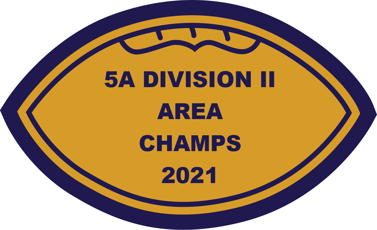 Alamo Heights Football 2021 5A Division II Area Champs Sleeve Patch
