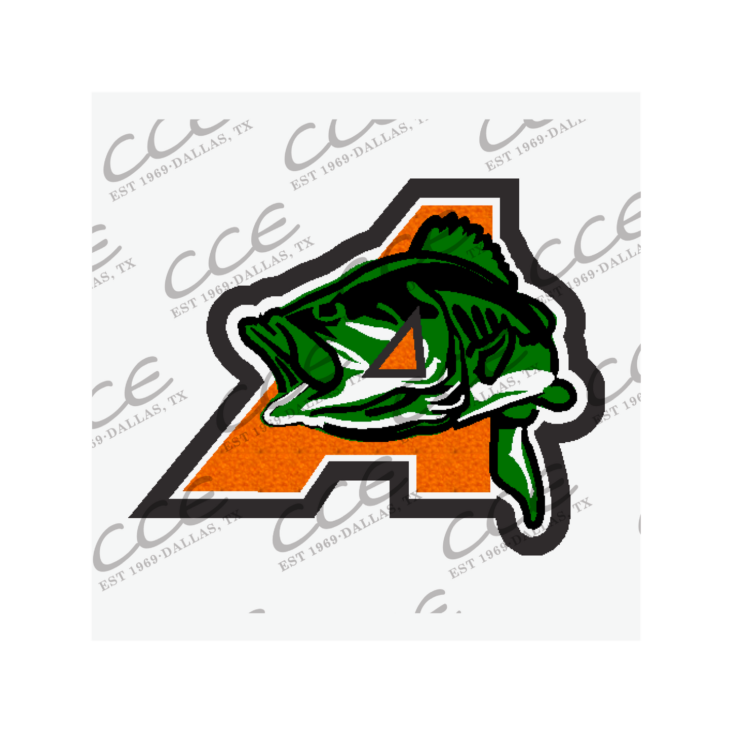 Aledo Anglers Sleeve Patch