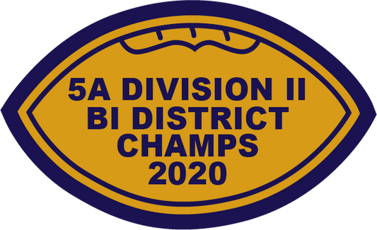 Alamo Heights Football 2020 Bi District Sleeve Patch