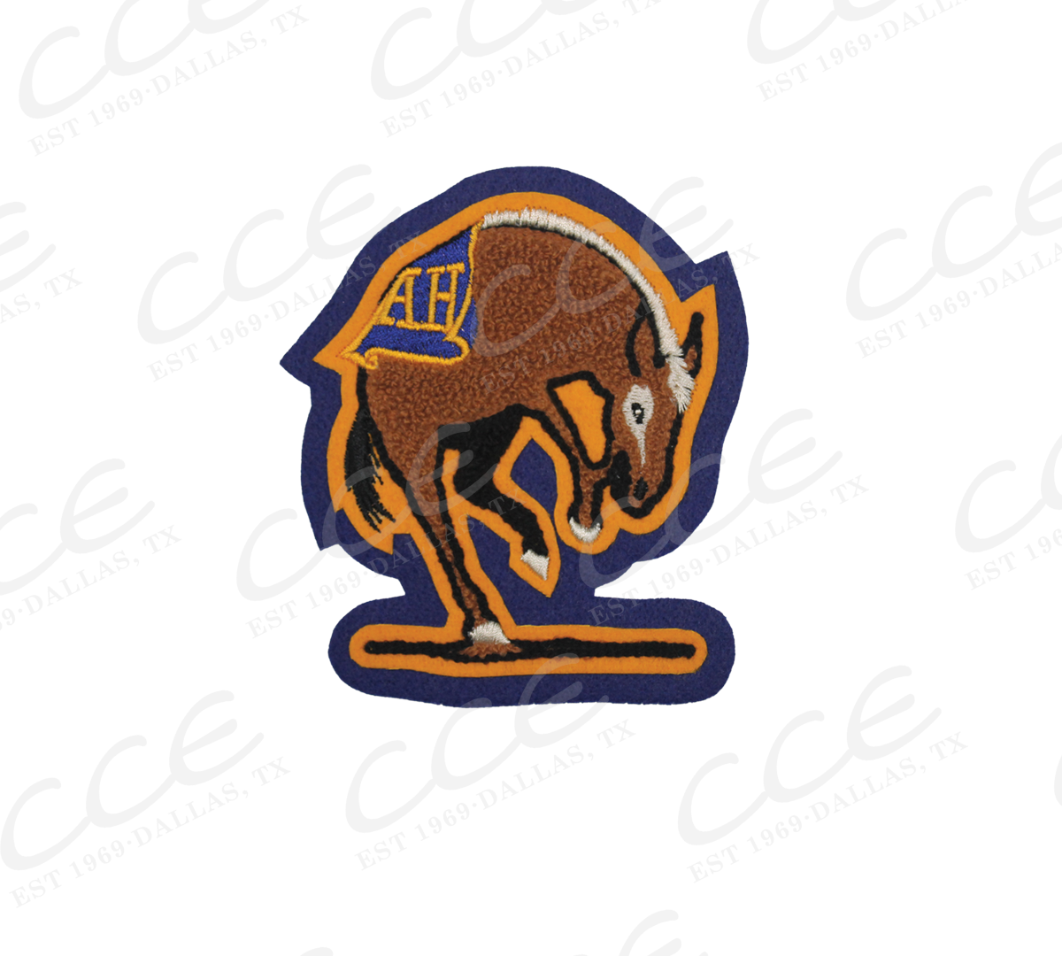 Alamo Heights HS Mule Sleeve Mascot