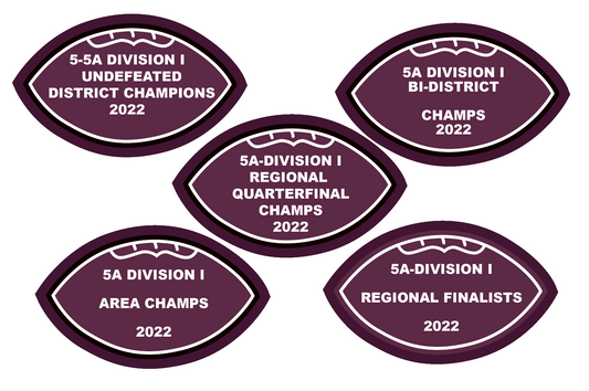 TIMBERVIEW FOOTBALL DISTRICT CHAMPIONS & PLAYOFF ROUNDS 2022 BUNDLE