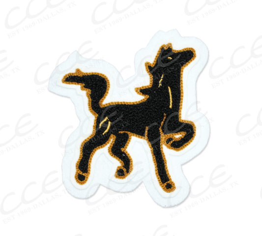 Andrews Mustang Sleeve Mascot