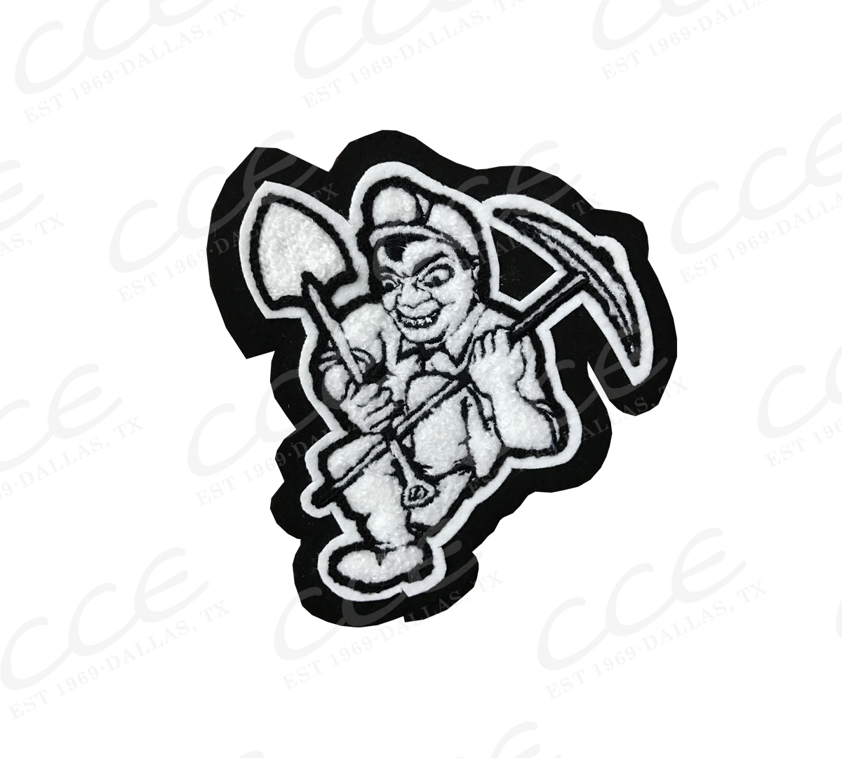 Bauxite High School Miner Sleeve Mascot