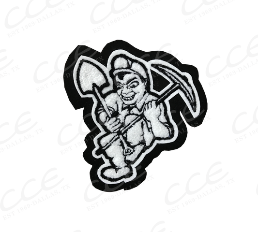 Bauxite High School Miner Sleeve Mascot