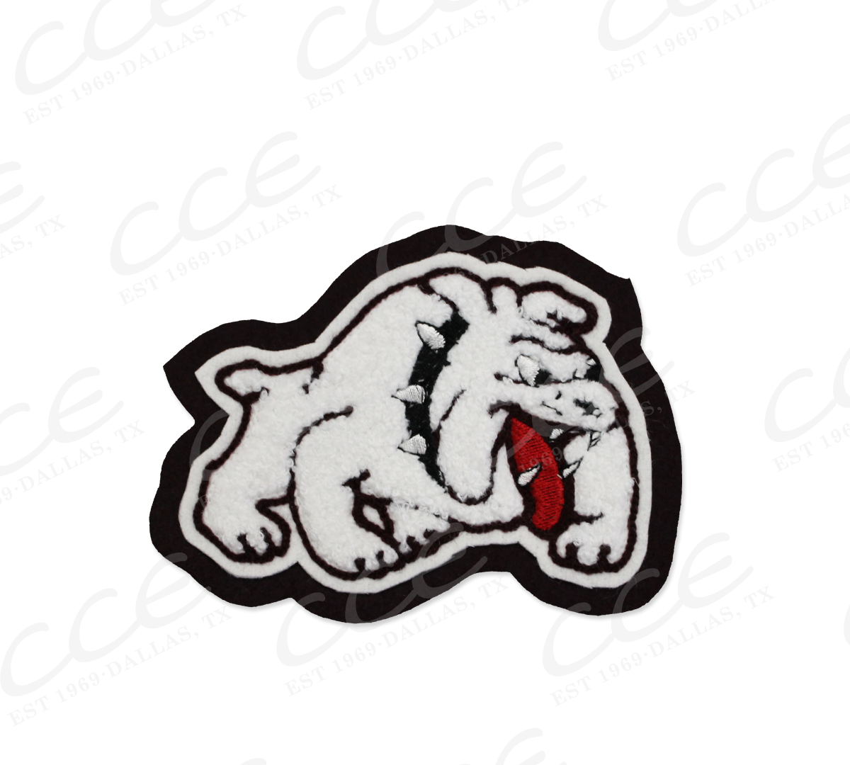 Bynum HS Bulldog Sleeve Mascot