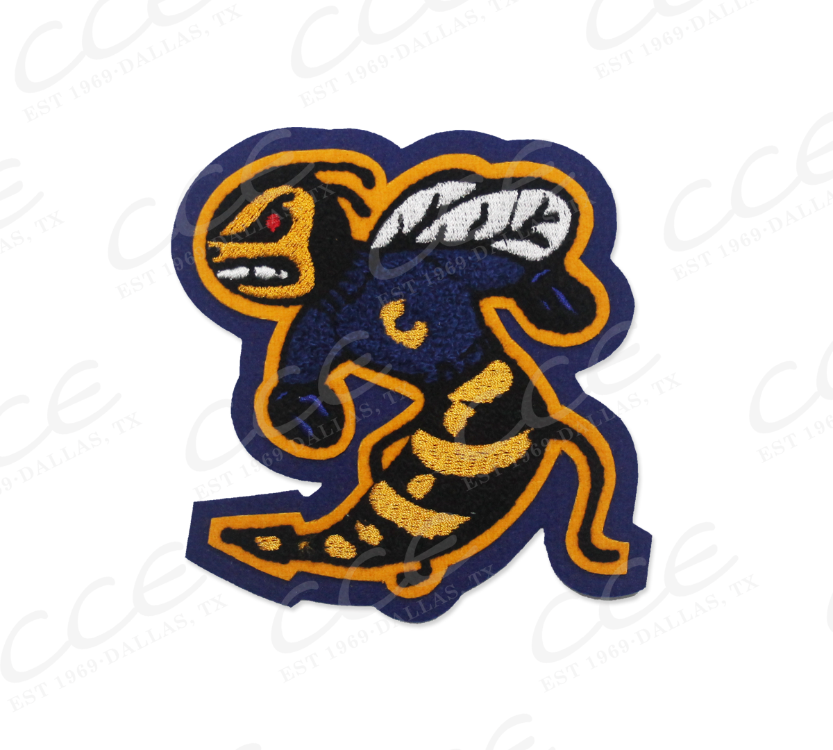 Choctaw HS Yellowjackets Sleeve Mascot Traditional