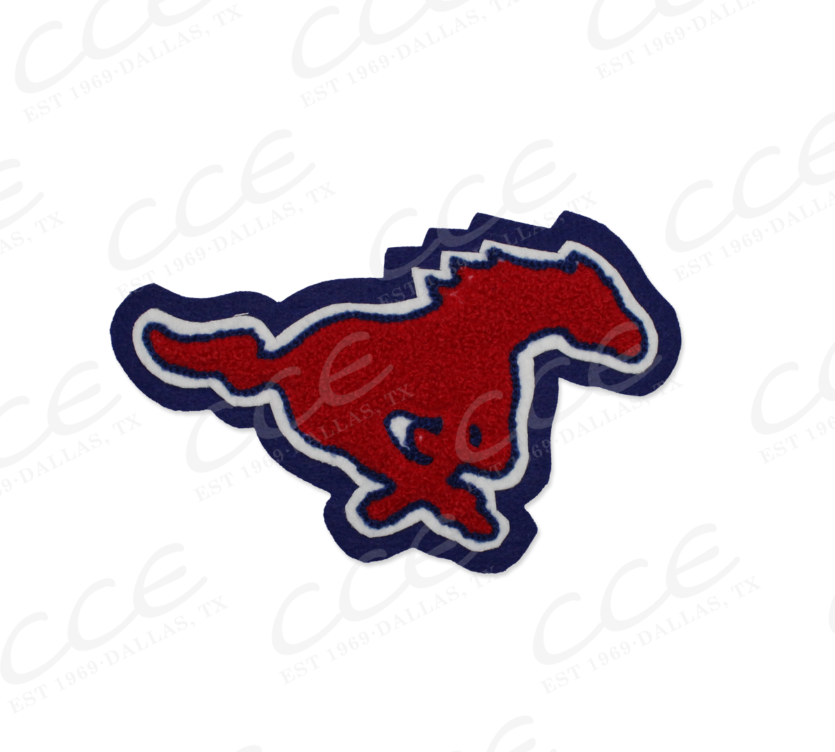 Claude HS Mustang Sleeve Mascot