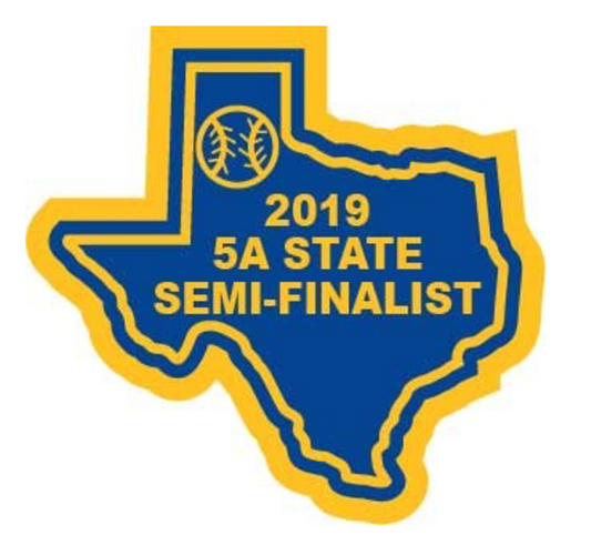 Corsicana 2019 State Baseball Sleeve Patch