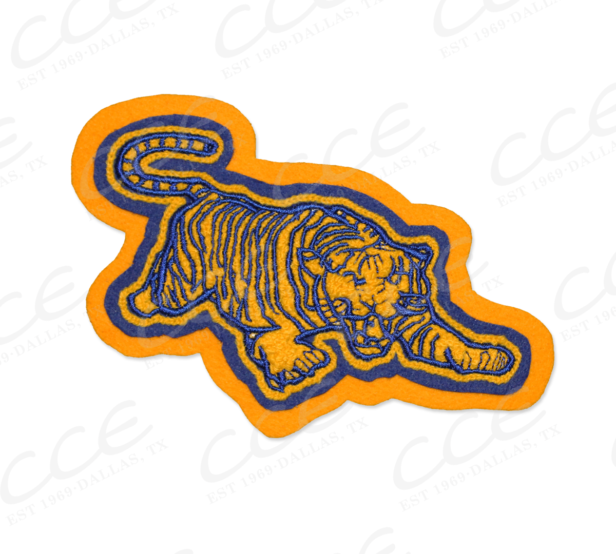 Corsicana HS Tiger Sleeve Mascot