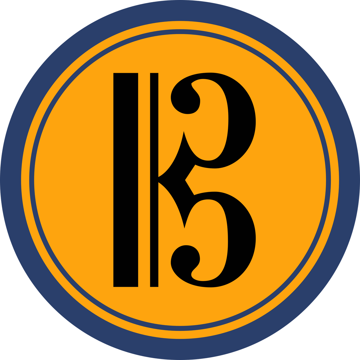 Alto Clef Circle Sleeve Patch