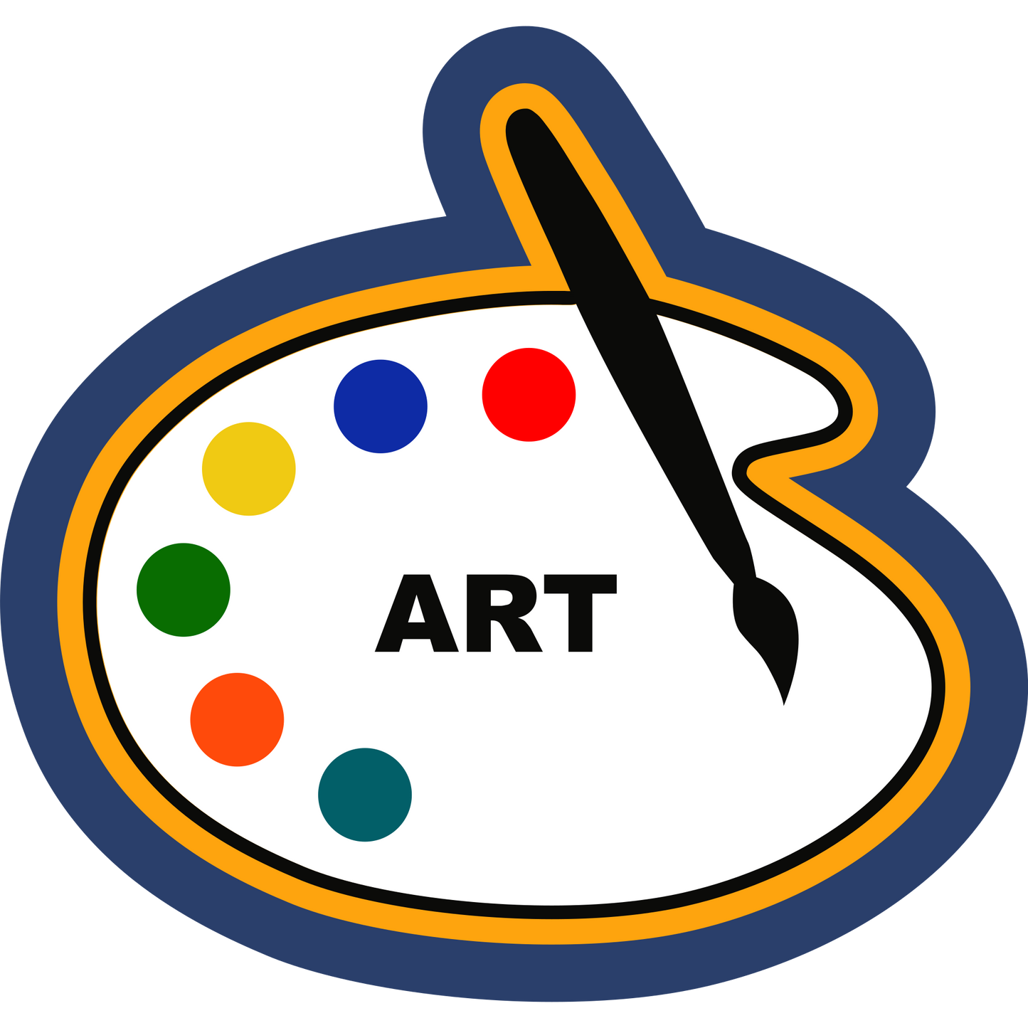 Art Pallet Sleeve Patch
