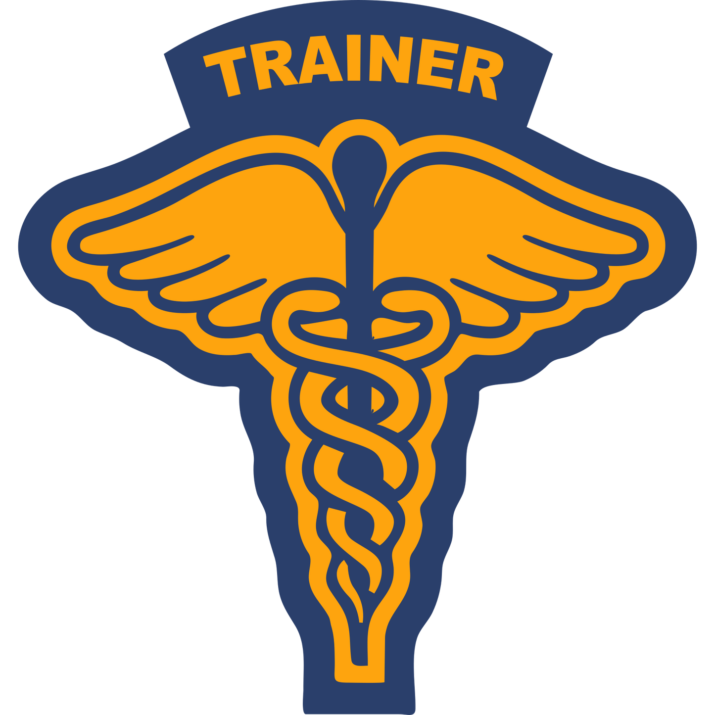 Caduceus Sleeve Patch